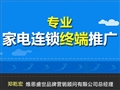 專業(yè)家電連鎖終端推廣